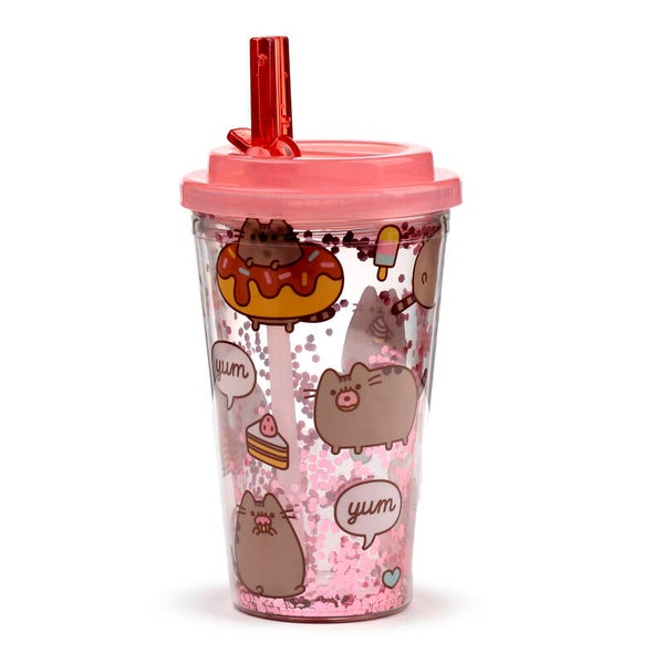 Pusheen sips dubbelwandige beker