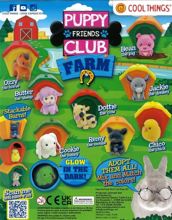 Puppy club boerderij dieren