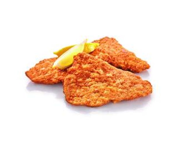 Escalope Milanaise 22,30€/Kg (pièce d'environ 125g).