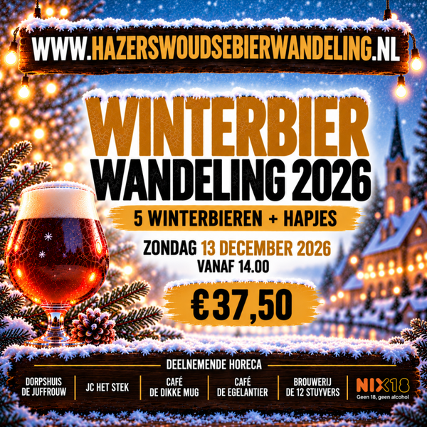 Hazerswoudse Winterbierwandeling 2026