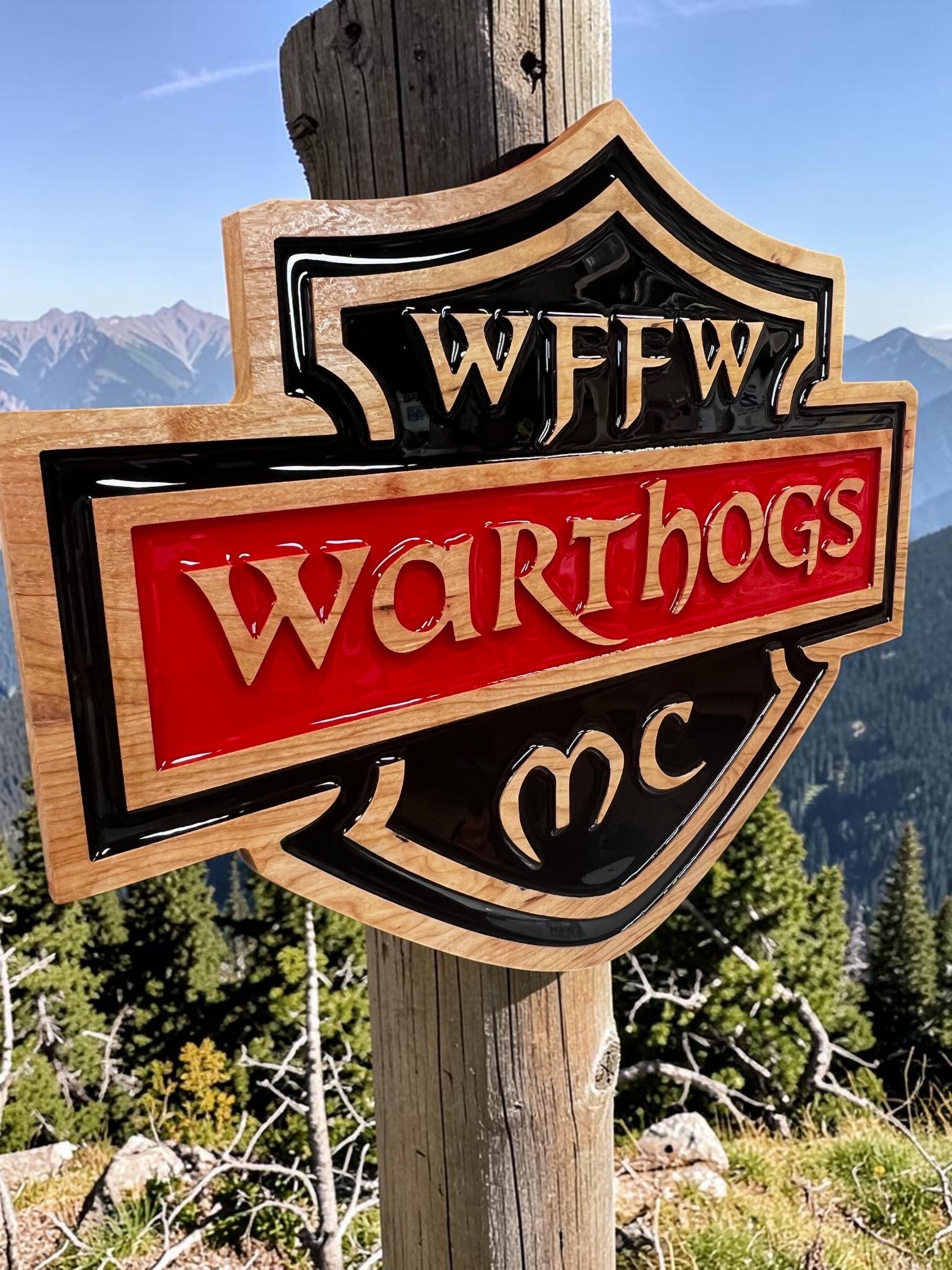 21 inch Warthog Club Banner