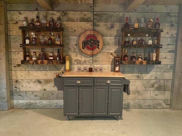 Bourbon Stave Shelves
