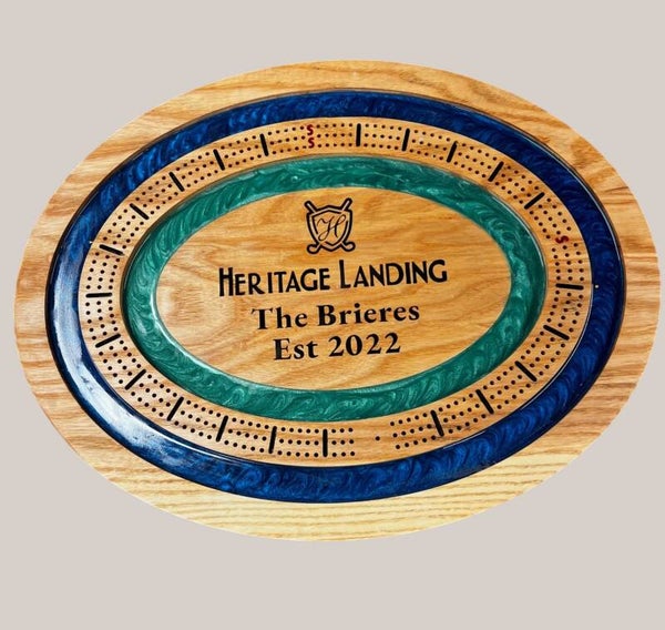 H/L Custom Cribbage Board