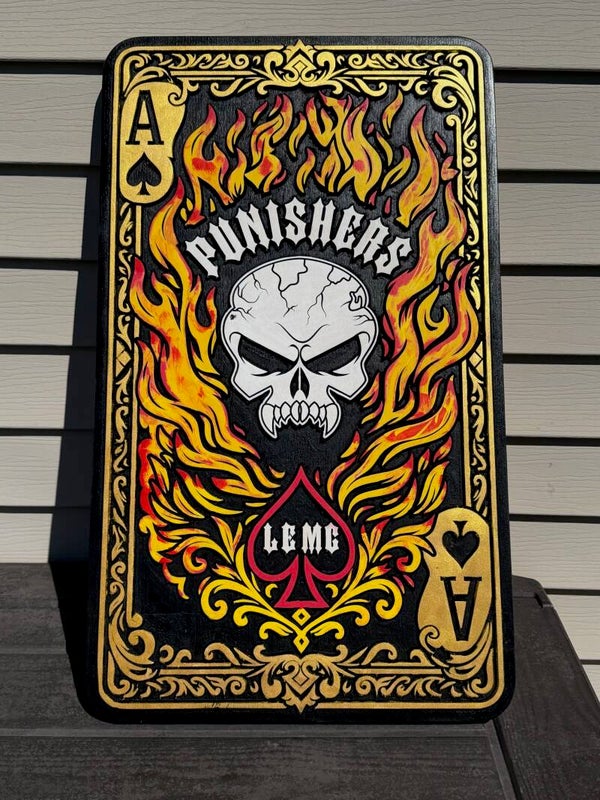 Punisher Ace of Spades