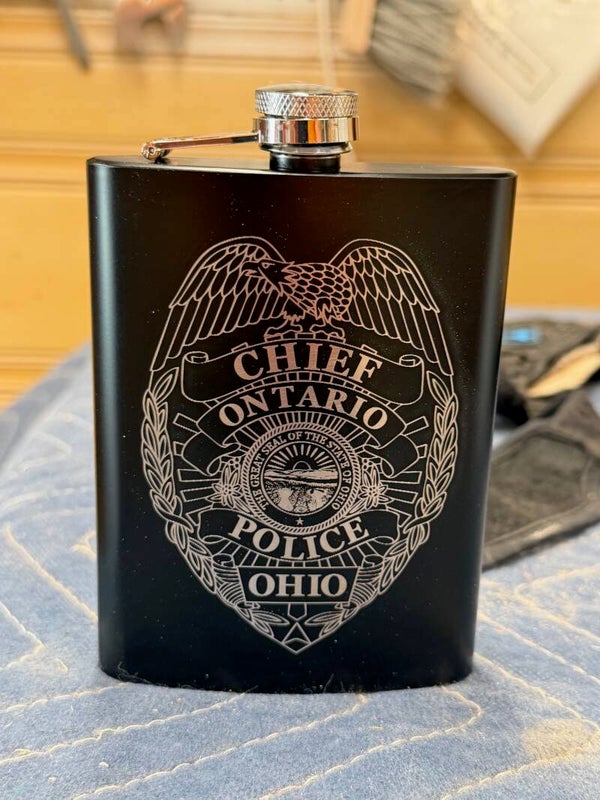 Police / Fire Hip Flask