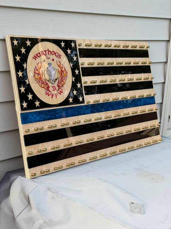 UV Printed Challenge Coin Display