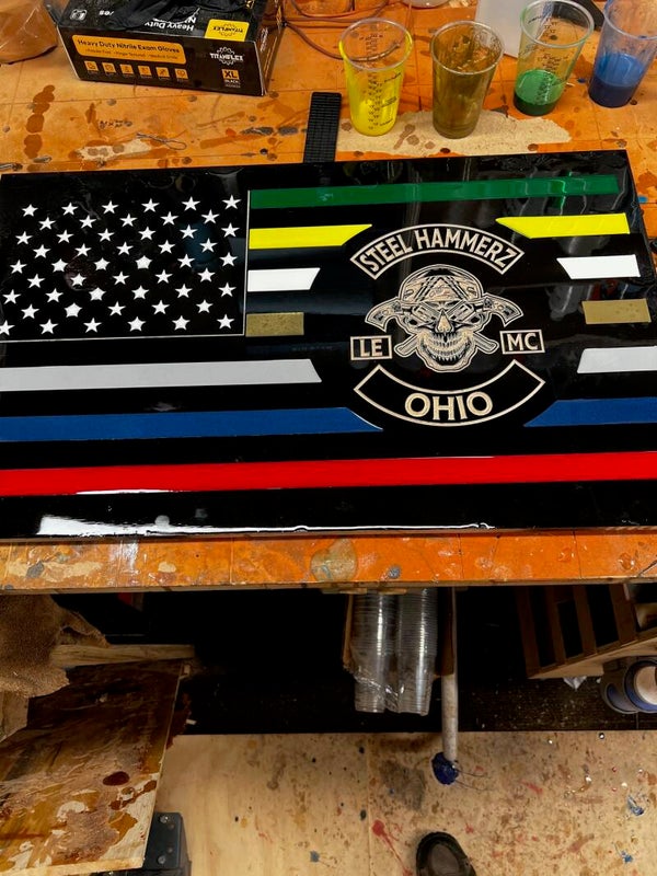 Steel Hammerz Flag