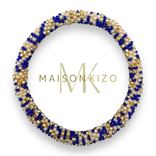 Nepalese Armband Multi Blauw