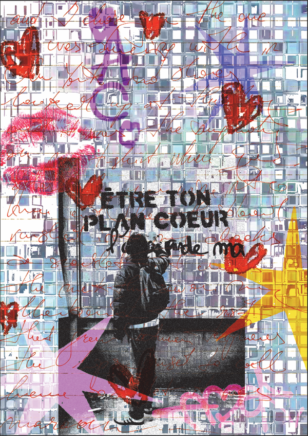 "Amour 6" – Illustration Pop Urbaine par Chiara Arcella