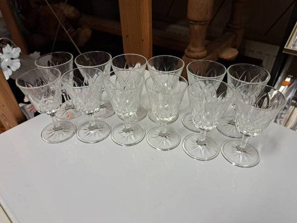 Lot de 12 verres shell à apéritif