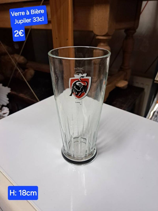 Verre à Bière Jupiler 33 Cl