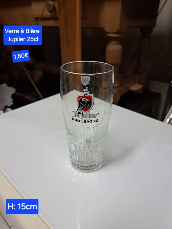Verre à Bière Jupiler 25 Cl
