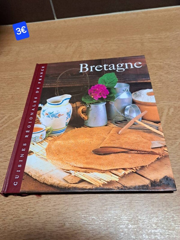 Livre de cuisine - les cuisines régionales de France - Bretagne