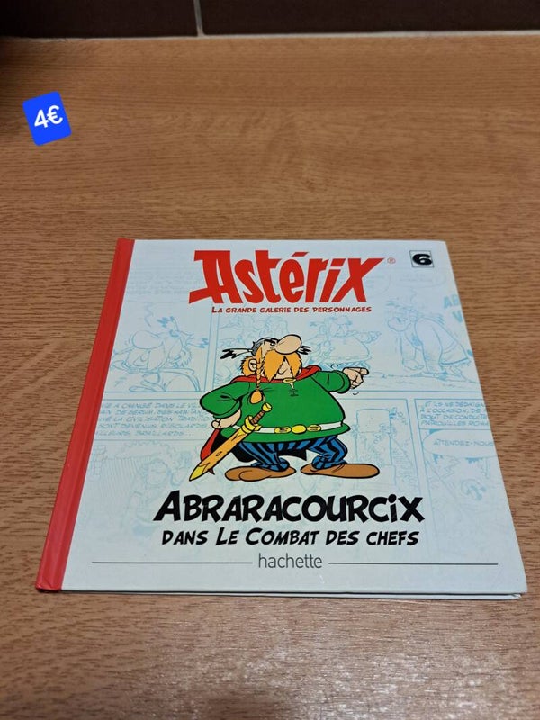 BD Asterix Abraracourcix dans le combat des chefs