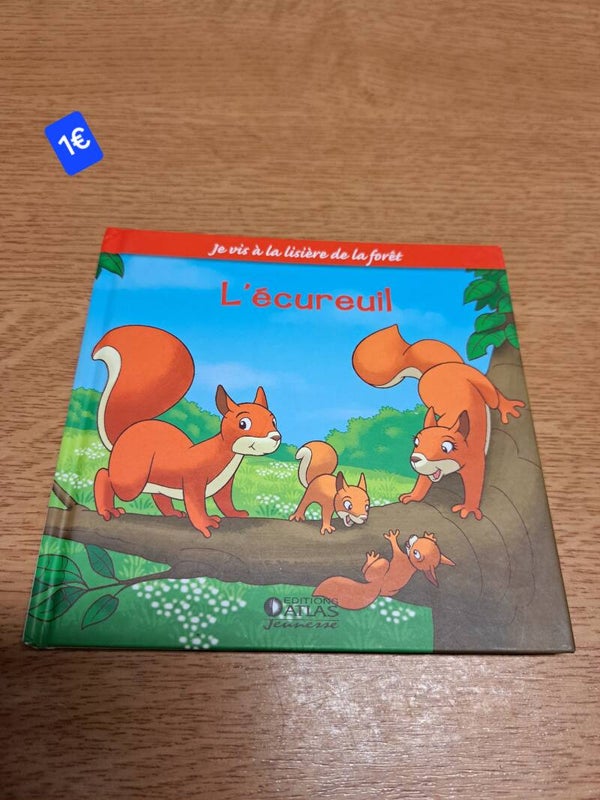 L'écureuil je vis à la lisière de la forêt Bande dessinée