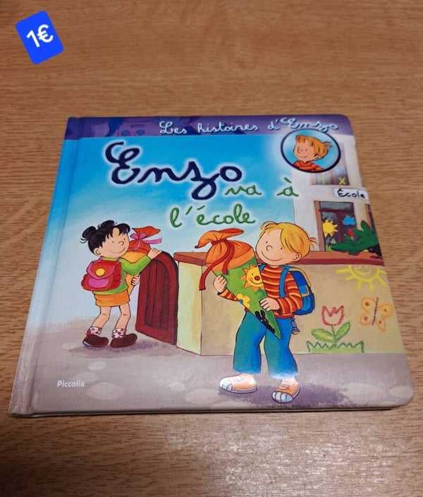 Les histoires d'Enzo BD Enzo va à l'école