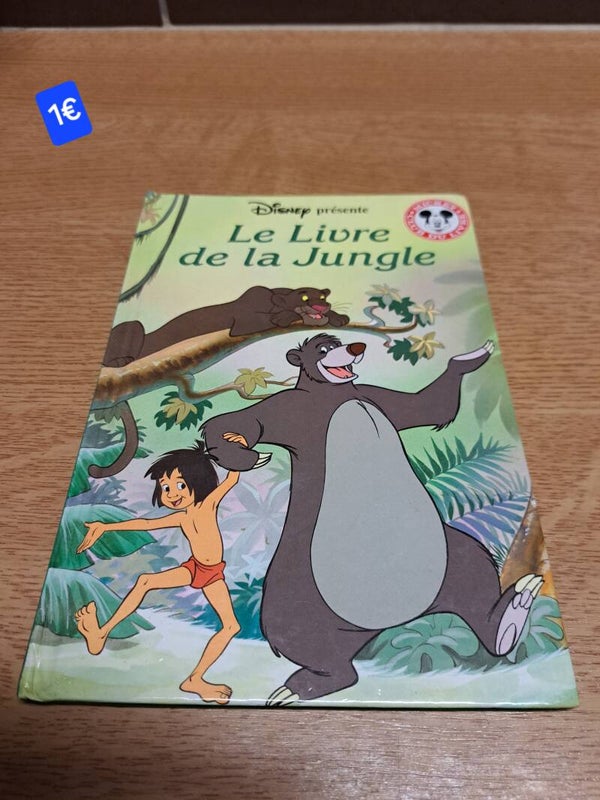 Le livre de la jungle Bande dessinée Disney