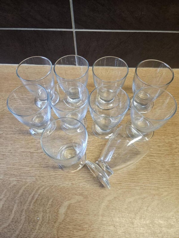 Lot de 10 verres à eau ou limonade