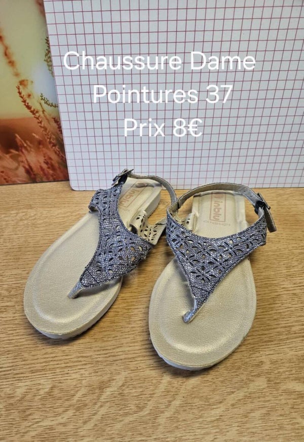 Chaussures dame, sandales taille 37