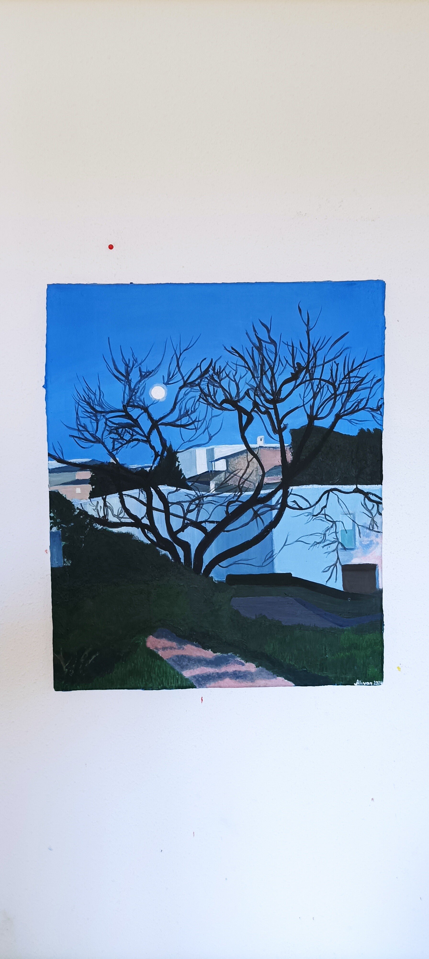 Une vue à Avignon Il