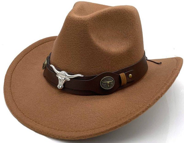Cowboyhoed bruin