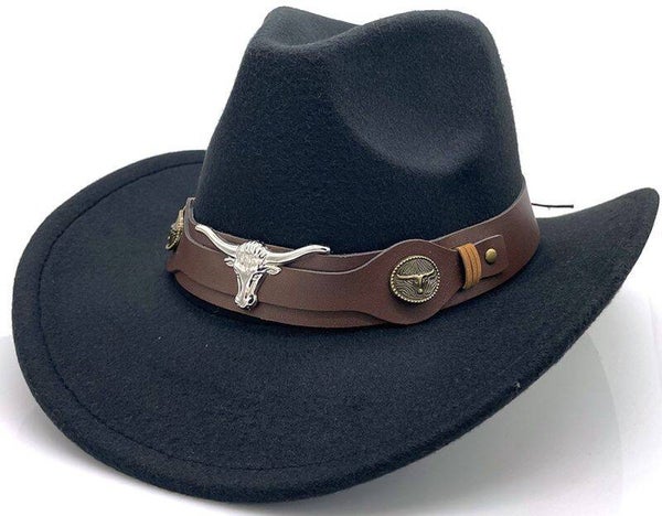 Cowboyhoed zwart