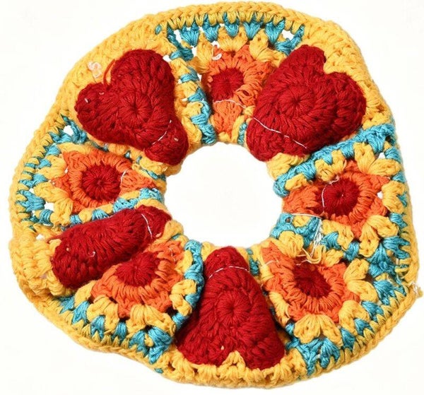 Gehaakte scrunchie