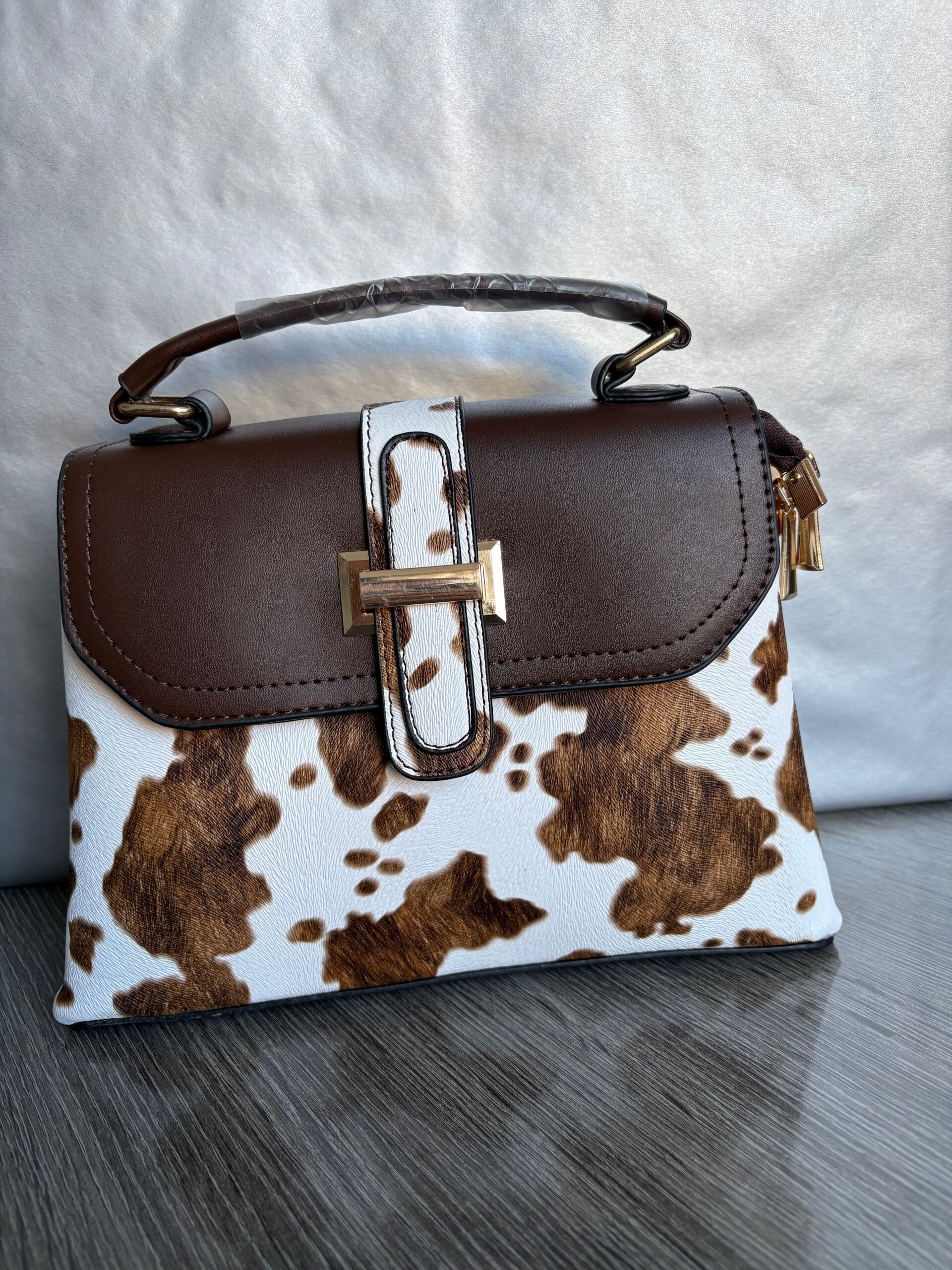 tas met koeienprint