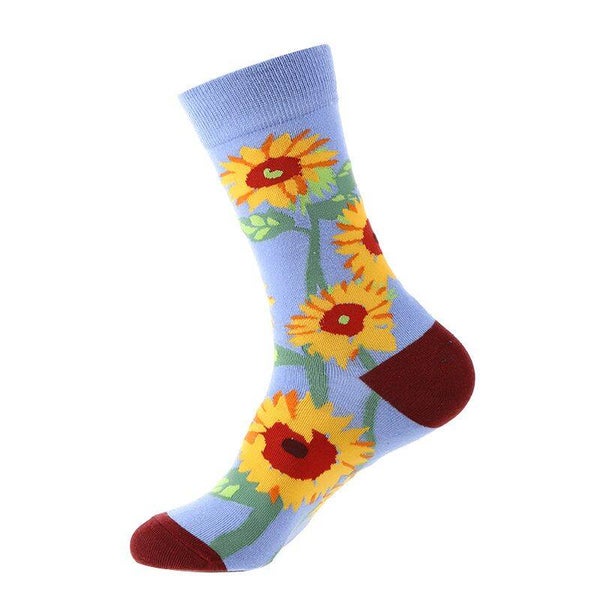Sokken zonnebloem