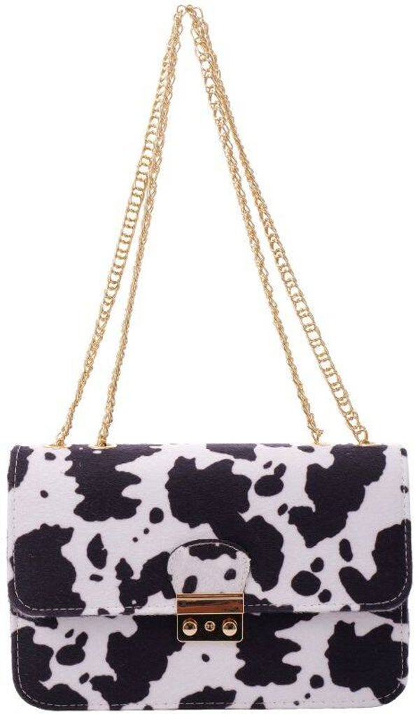 Tas met koeienprint