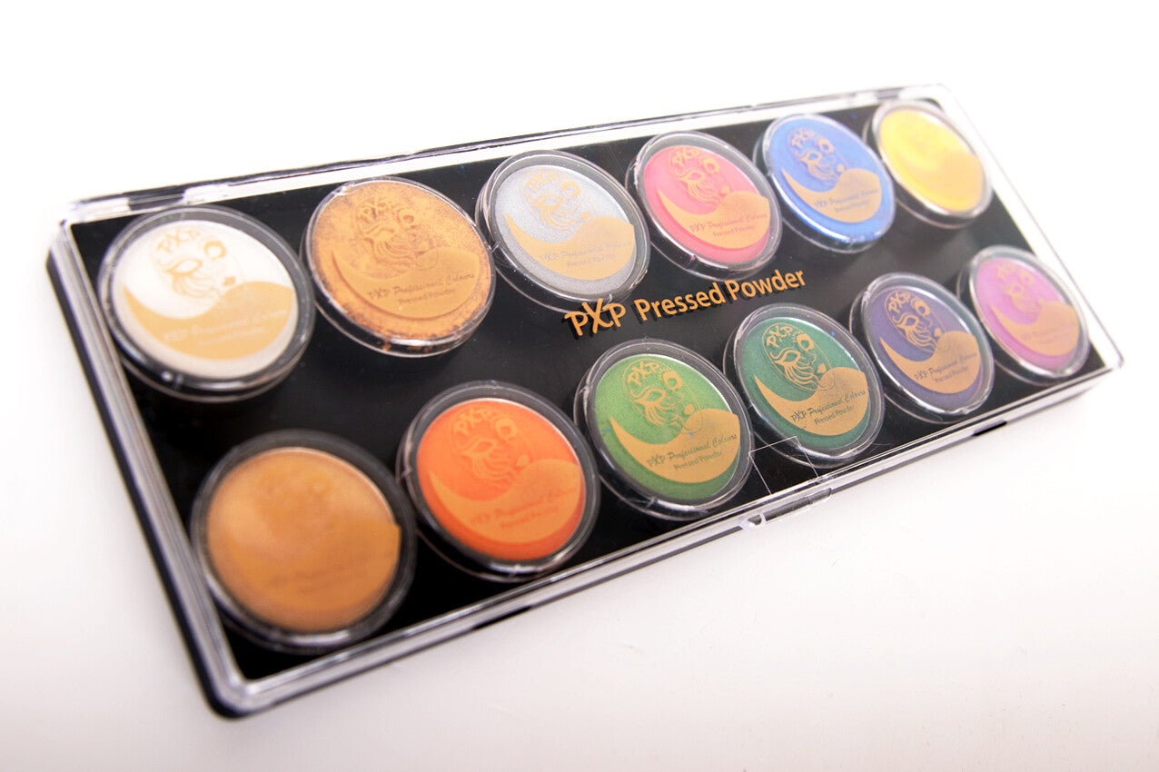 PXP Pressed powder palette pearl kleuren