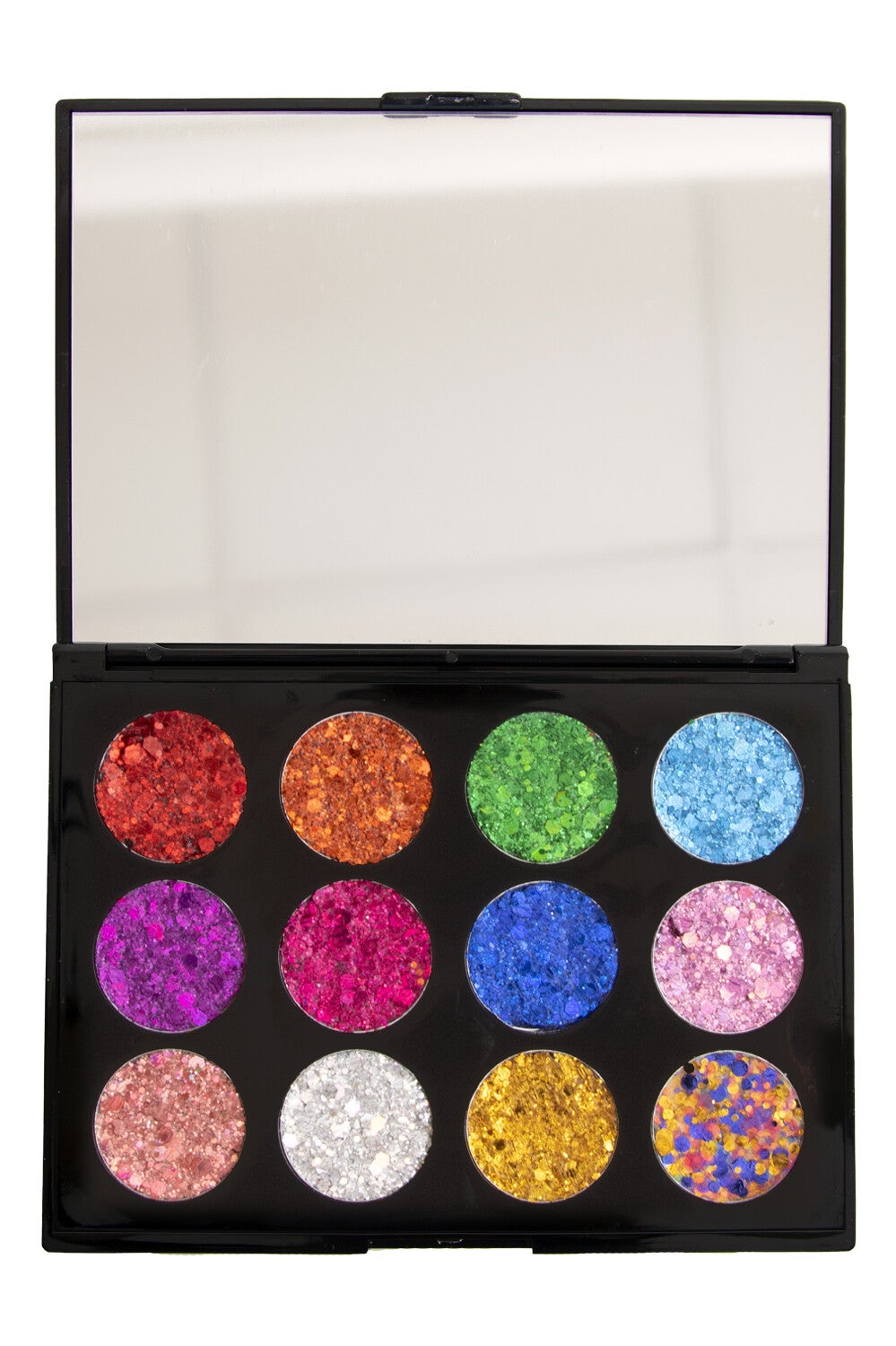 PXP Palette L'été pressed chunky glitter cream 12 kleuren