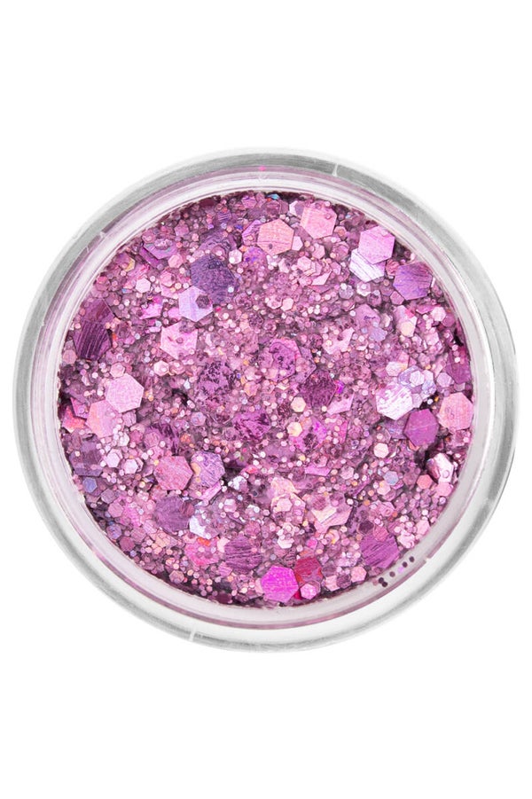 PXP pressed chunky glitter cream sweet pink