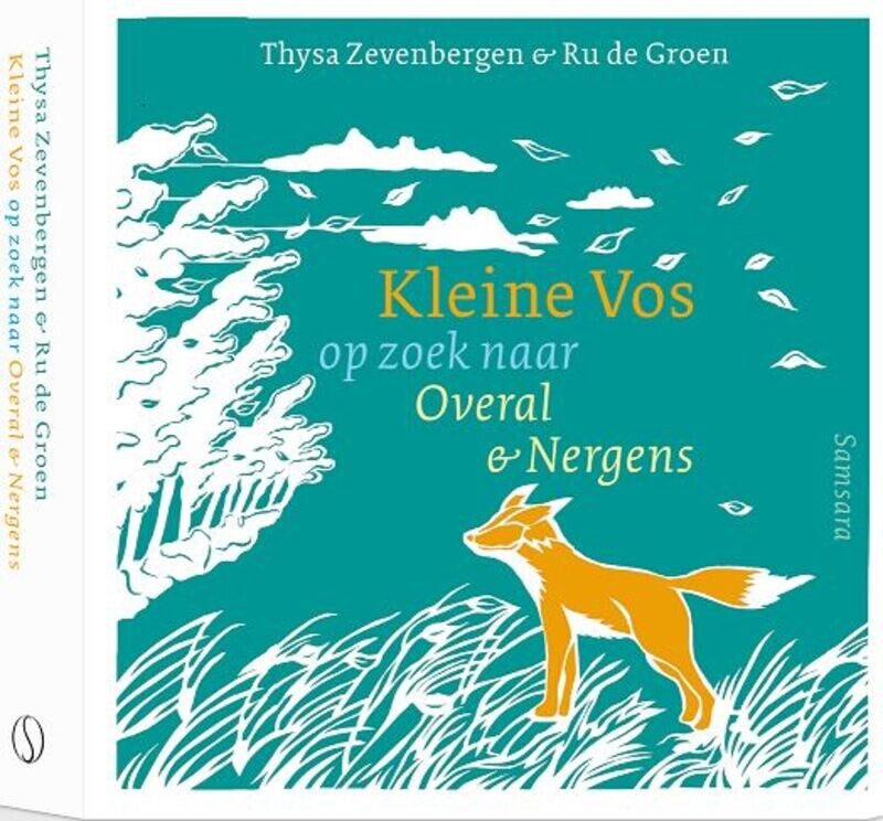 Kleine vos op zoek naar overal en nergens