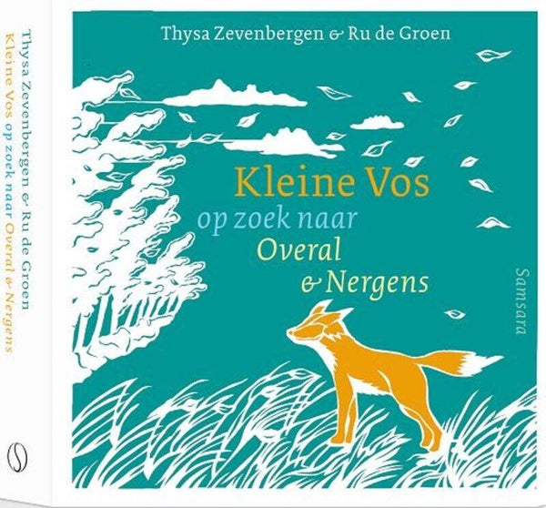 Kleine vos op zoek naar overal en nergens