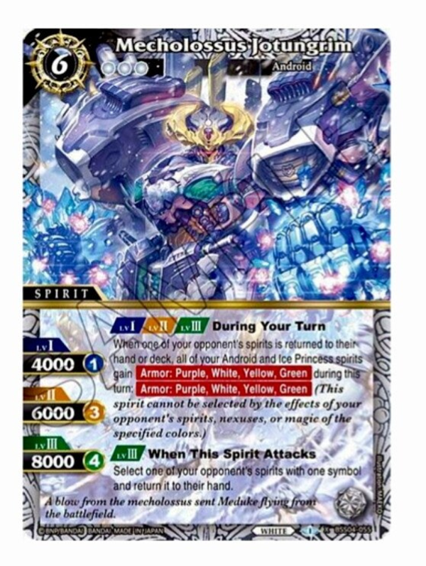 Saviour of Chaos BSS04 - 055X Mecholossus Jotungrim X Rare Foil NM