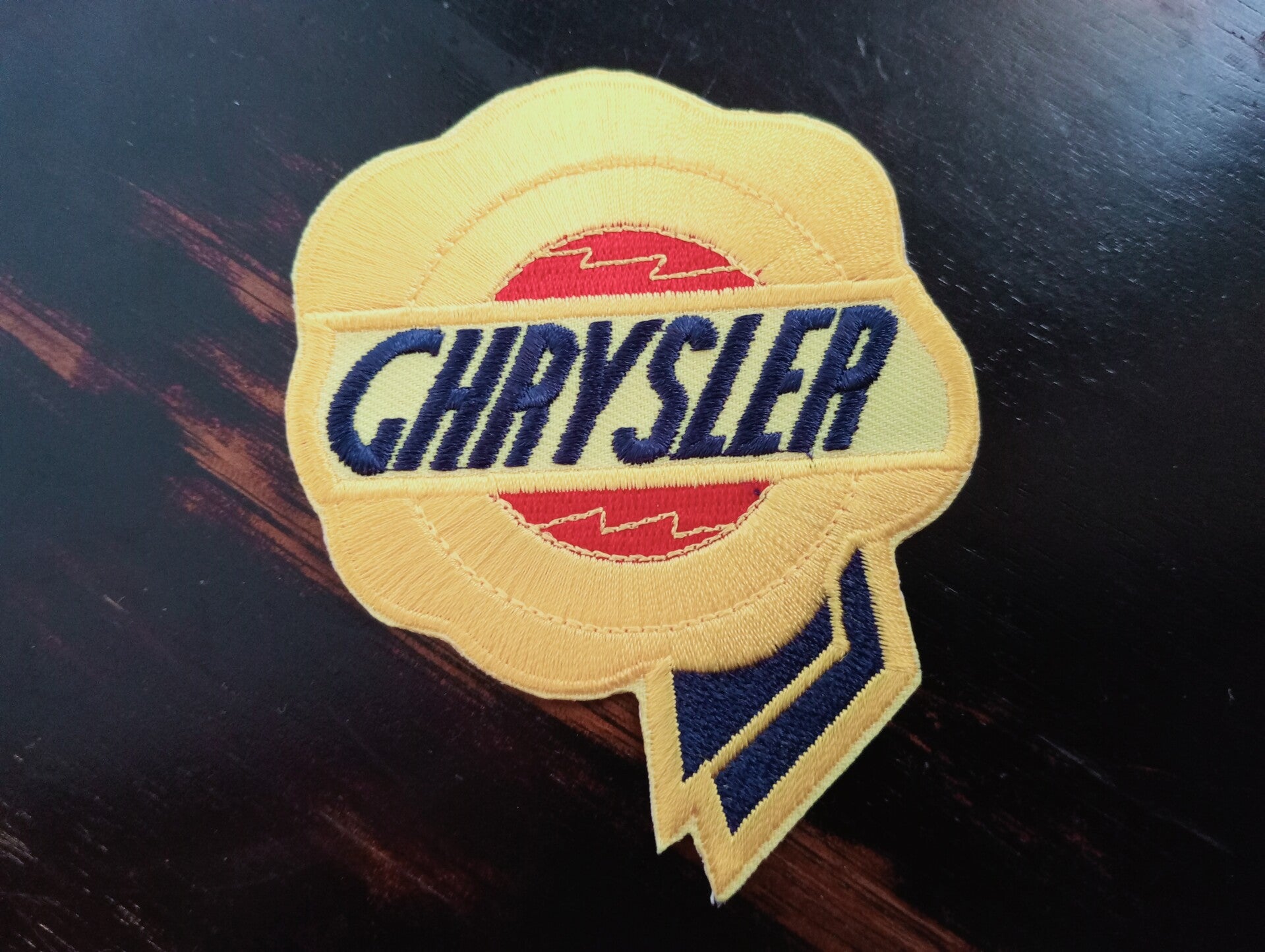 Vintage 1970’s Chrysler Patch Uniform Patch Jacket Coat Patch New Old Stock