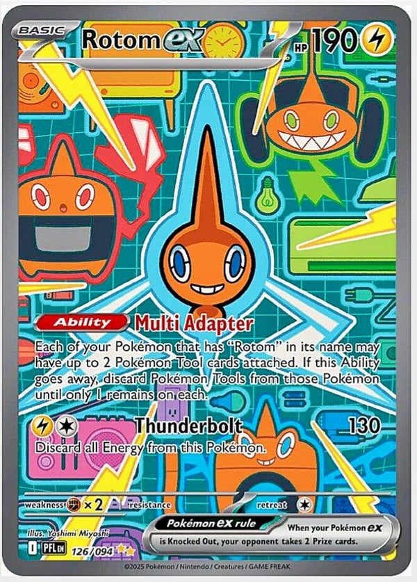Rotom ex - 126/094 - ME02: Phantasmal Flames (PFL) ME02: Phantasmal Flames