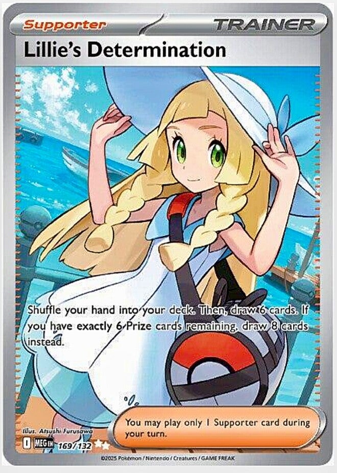 Lillie's Determination Mega Evolution #169/132 Ultra Rare