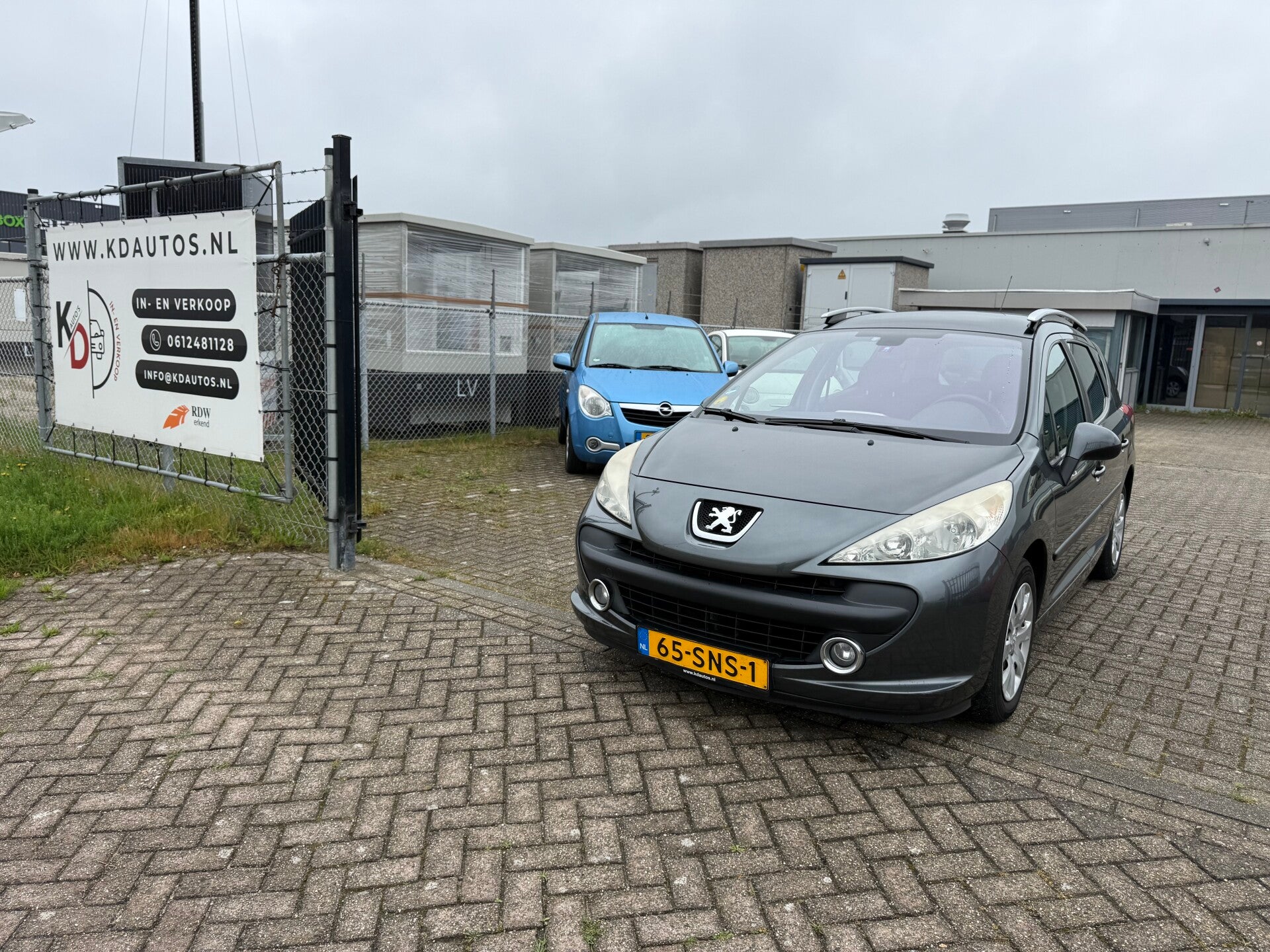 Peugeot 207 1.4 VTI 16V SW 2008 Grijs