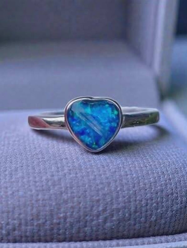 stainless steel heart