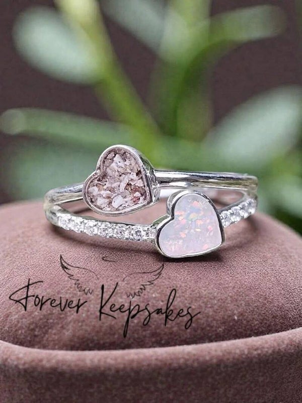 Double Heart ring