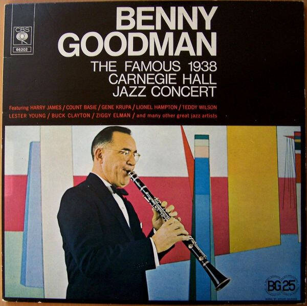 LP | Benny Goodman – The Famous 1938 Carnegie Hall Jazz Concert