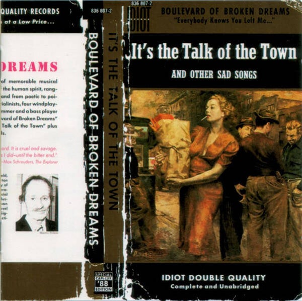 CD | Boulevard Of Broken Dreams Orchestra – It's The Talk Of The Town (And Other Sad Songs)