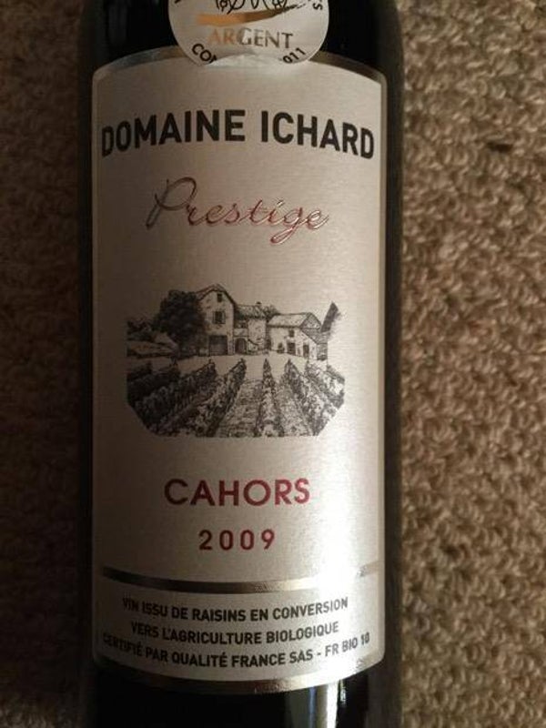 Rode wijn | Domaine Ichard –  Cahors "Prestige" 2009