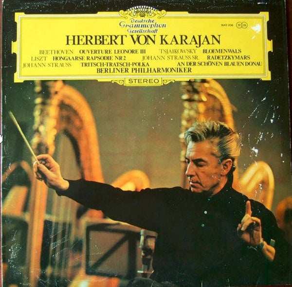 LP | Herbert Von Karajan – Liszt - Smetana - Tsjaikowsky