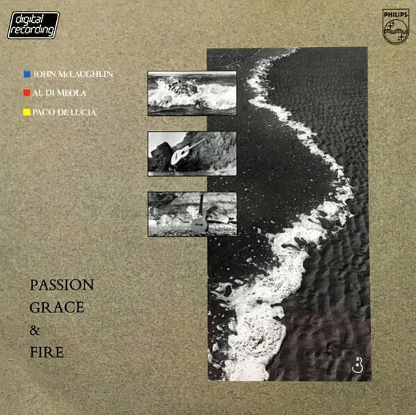 LP | John McLaughlin, Al Di Meola, Paco De Lucía – Passion, Grace & Fire
