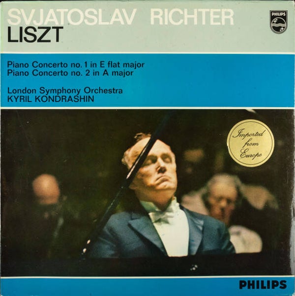 LP | Liszt – Piano Concerto No. 1 In E Flat Major - Piano Concerto No. 2 In A Major