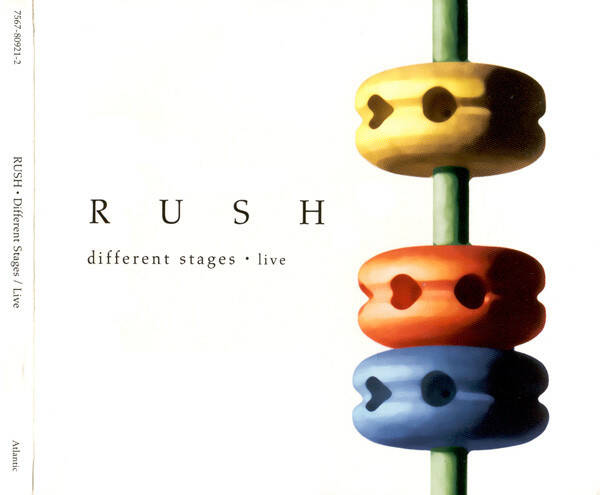 CD | Rush – Different Stages · Live