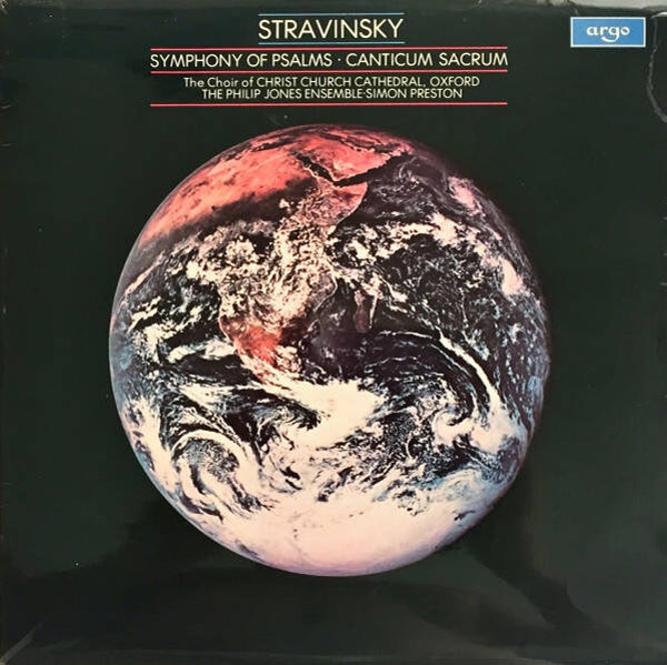 LP | Stravinsky – Symphony Of Psalms - Canticum Sacrum